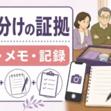 形見分けで揉めないための写真・メモ・記録を示すサムネイル