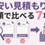 遺品整理の安い見積もりを総額で比べる7項目